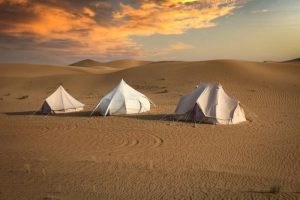 Glamping camping rum wadi tents lodges hospitality sustainable myanmar cottages